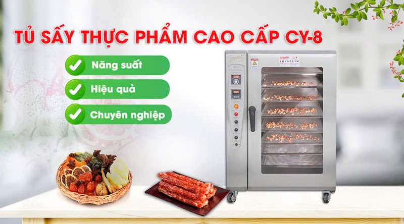Máy sấy thực phẩm Newsun CY-8 - Hàng chính hãng