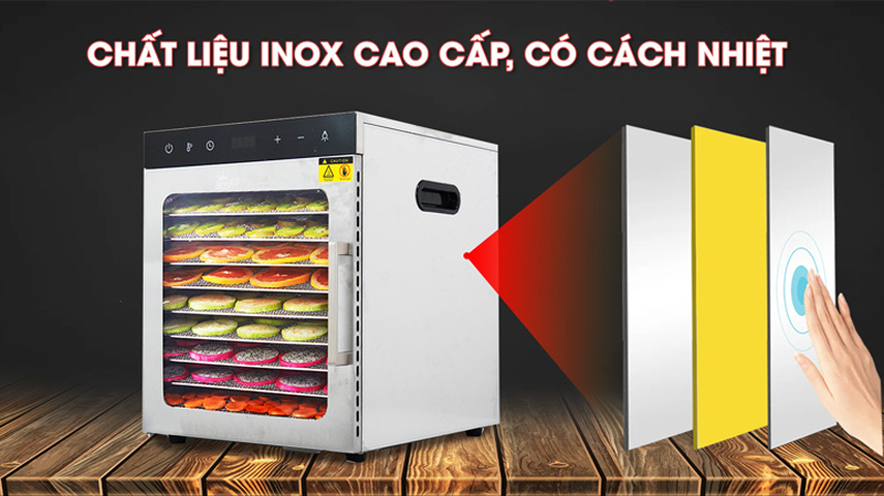 Máy sấy thực phẩm Newsun SS-10H - Hàng chính hãng