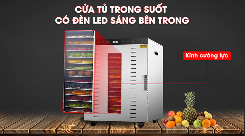 Máy sấy thực phẩm 12 khay NewSun SS-12H - Hàng chính hãng