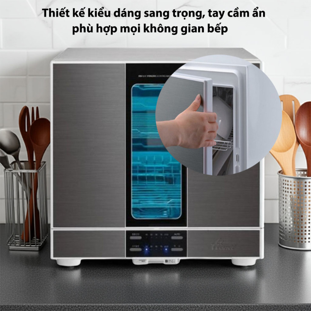 Máy sấy tiệt trùng bát đũa Hanil Hud-8300DS - Hàng chính hãng