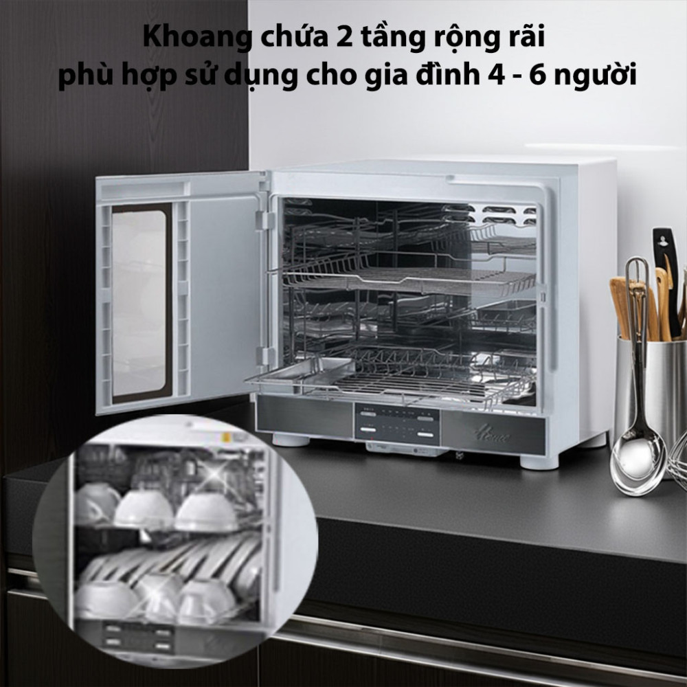 Máy sấy tiệt trùng bát đũa Hanil Hud-8300DS - Hàng chính hãng