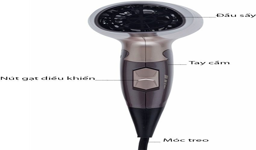 Máy sấy tóc Elmich HDE0765 - Hàng chính hãng