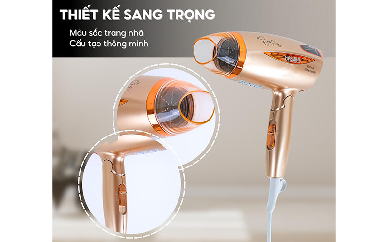 Máy sấy tóc Hasuka HSK-126 - Hàng chính hãng