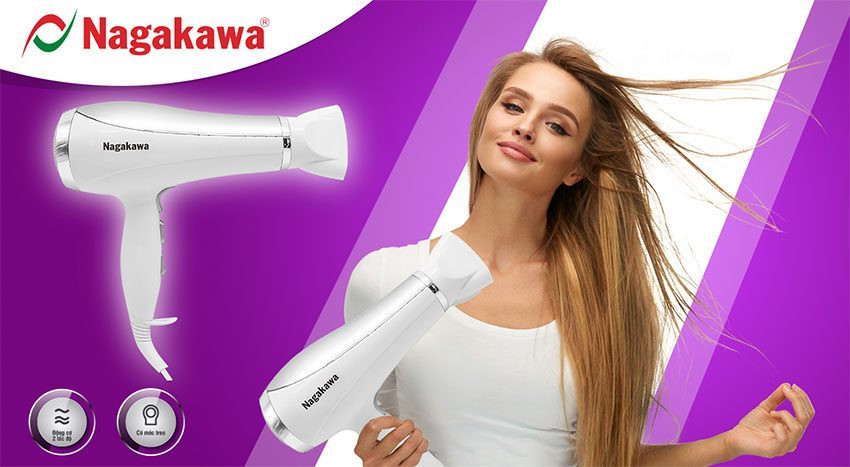 Chức năng của máy sấy tóc Nagakawa NAG1603