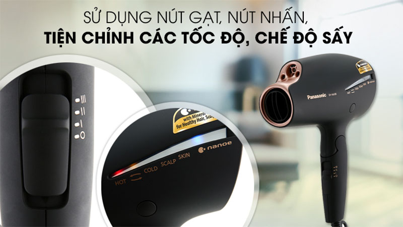 Máy sấy tóc Panasonic EH-NA98-K645 - Hàng chính hãng
