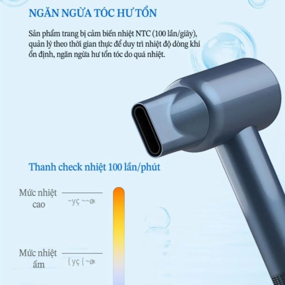 Máy sấy tóc Unimax UM-8001HDC - Hàng chính hãng