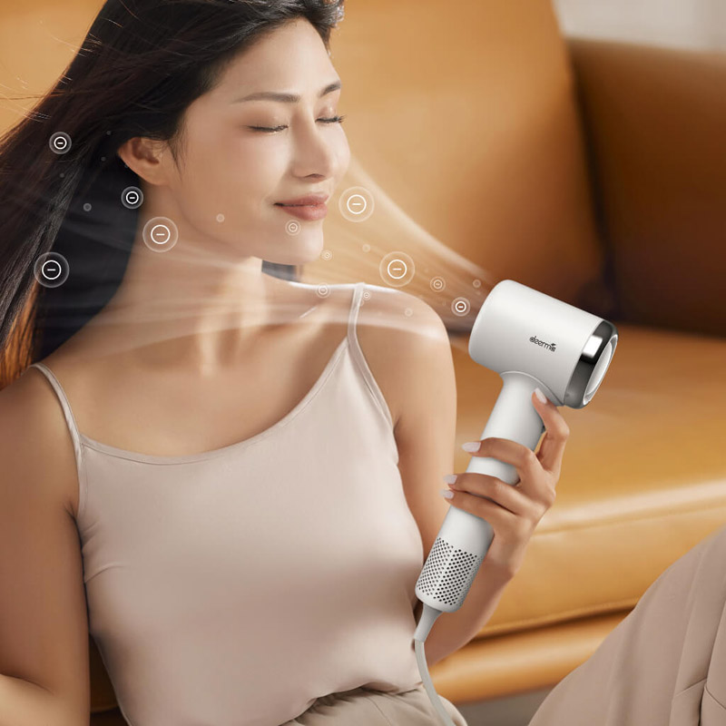 Máy sấy tóc ion âm Deerma CF50W - Hàng chính hãng