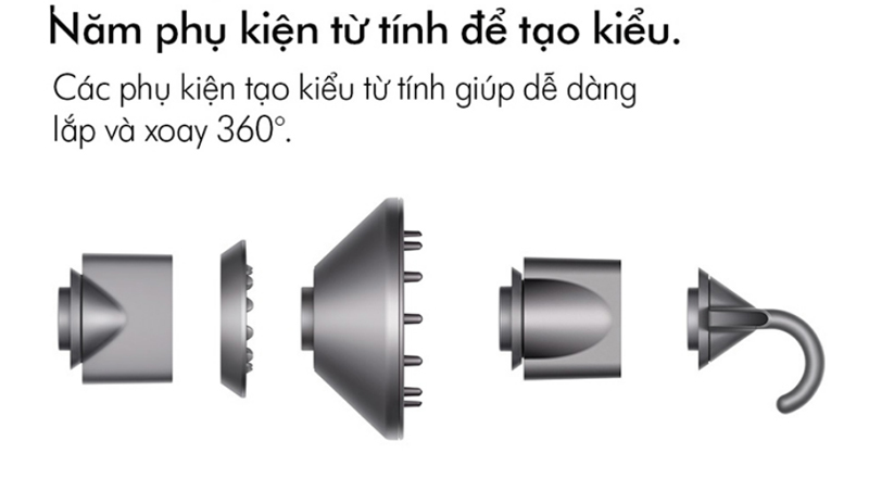 Máy sấy tóc Dyson Supersonic HD08 - Hàng chính hãng