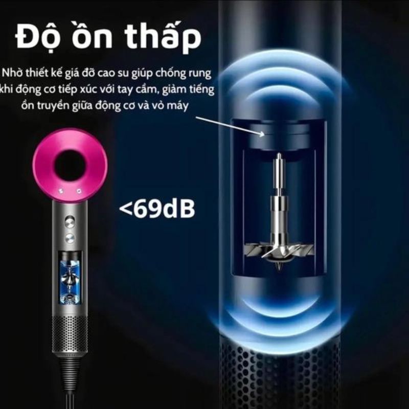 Máy sấy tóc ion âm Leafless HairDryer  - Hàng chính hãng