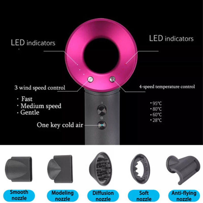 Máy sấy tóc ion âm Leafless HairDryer  - Hàng chính hãng