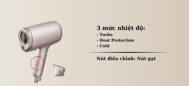 Máy sấy tóc Panasonic EH-NA7M-P645 - Hàng chính hãng