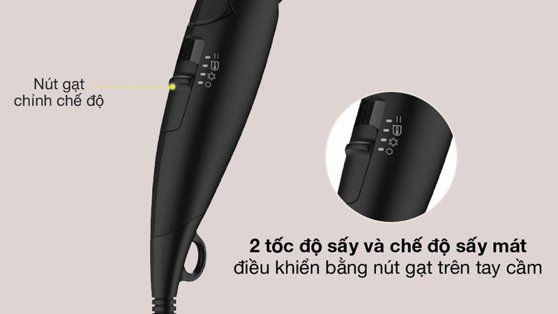 Máy sấy tóc Panasonic EH-ND65-K645 - Hàng chính hãng