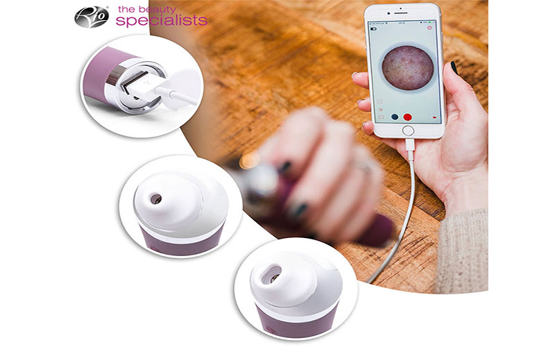 Máy soi da hút mụn tích hợp camera Rio DRMC - Hàng chính hãng