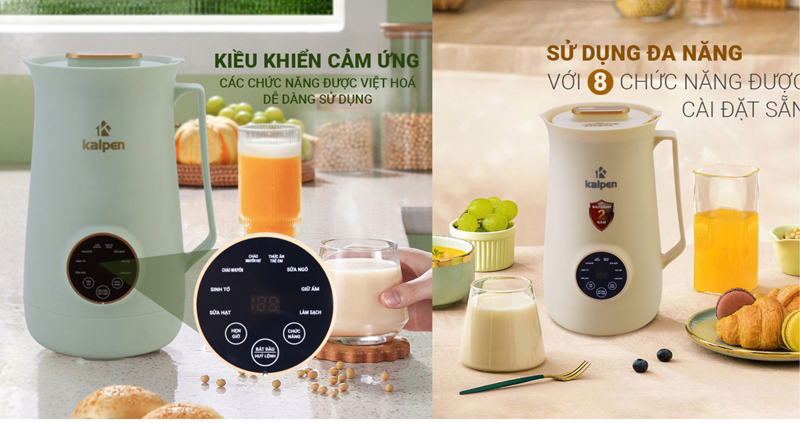Máy làm sữa hạt mini Kalpen H1/H2 - Hàng chính hãng
