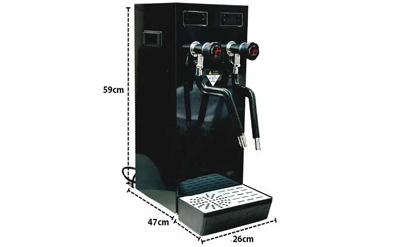 Máy sục sữa - trà hai vòi áp suất cao RC-8AE - Hàng chính hãng