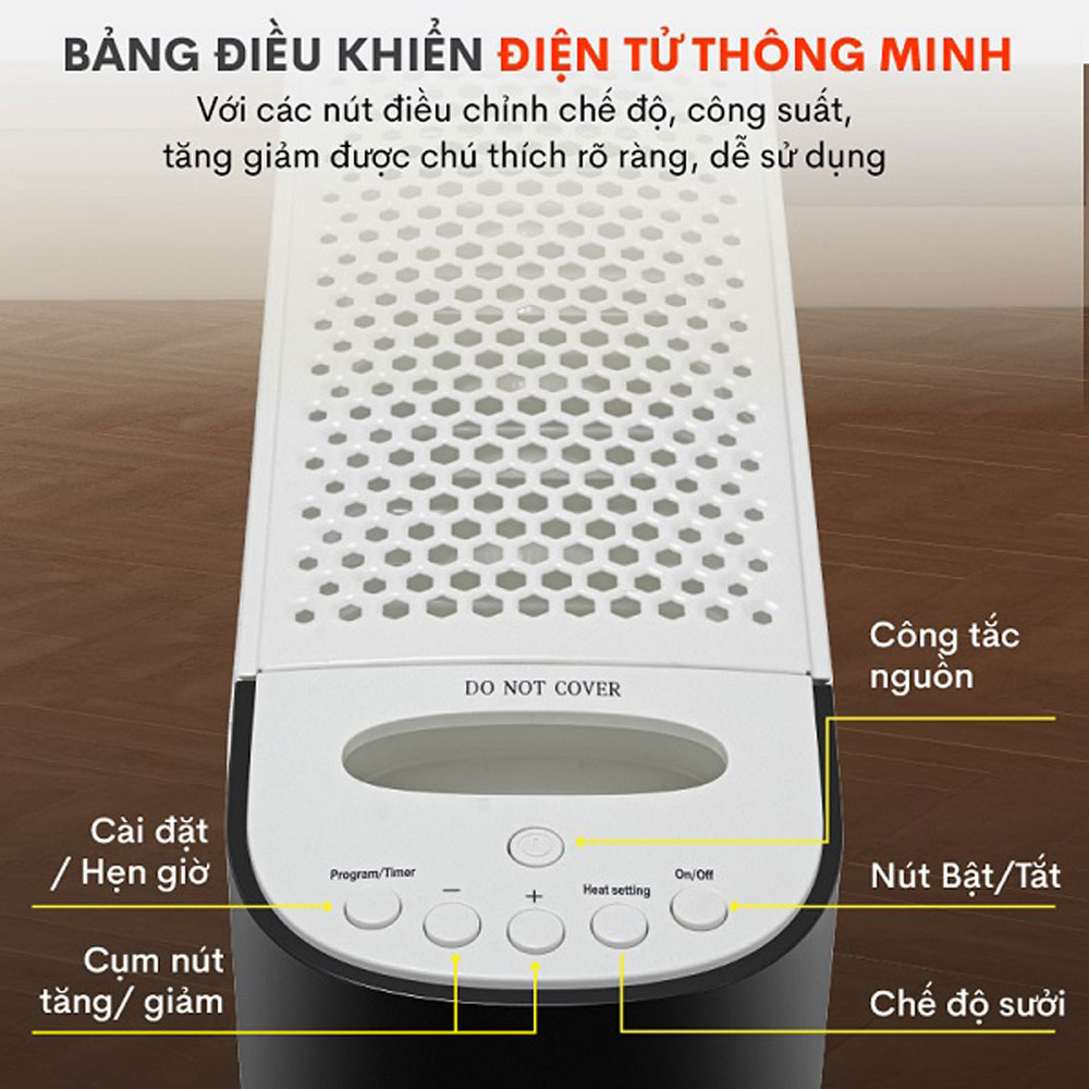 Máy Sưởi Dầu FujiE OFR7813 - Hàng chính hãng