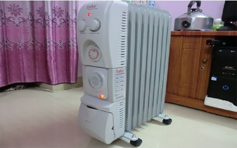Máy sưởi dầu Saiko OR-5211T - Hàng chính hãng