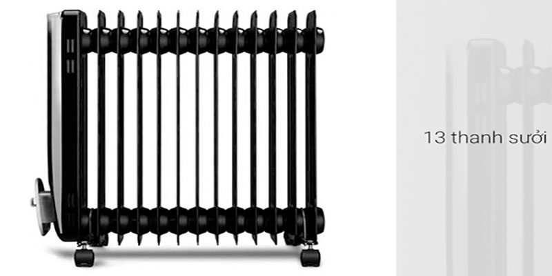 Máy sưởi dầu Saiko OR-6213E - Hàng chính hãng