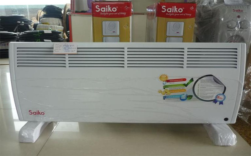 Máy sưởi điện Saiko EC-1500ER - Hàng chính hãng