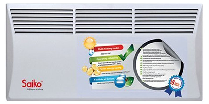 Máy sưởi điện Saiko EC-2000