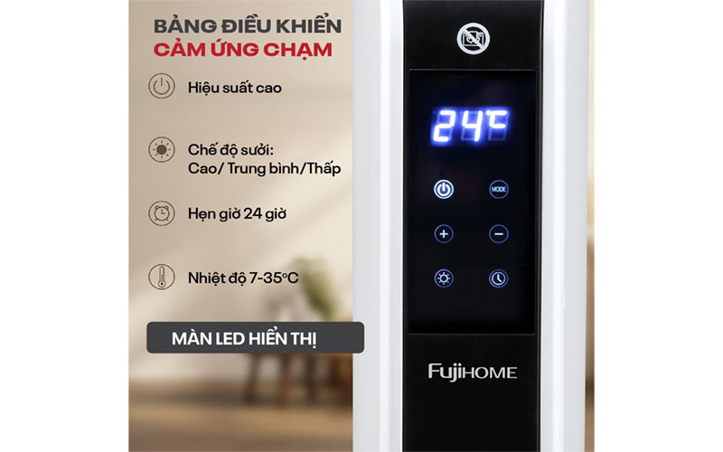 Máy sưởi đối lưu Fujihome CH7320 - Hàng chính hãng