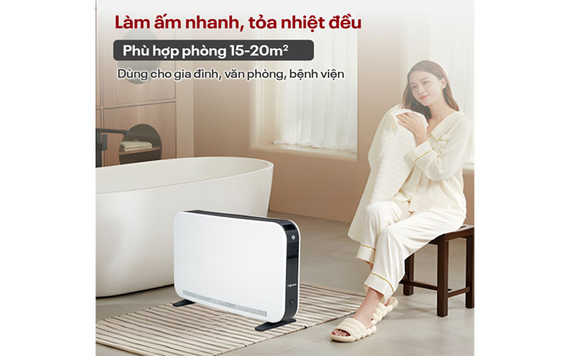 Máy sưởi đối lưu Fujihome CH7320 - Hàng chính hãng