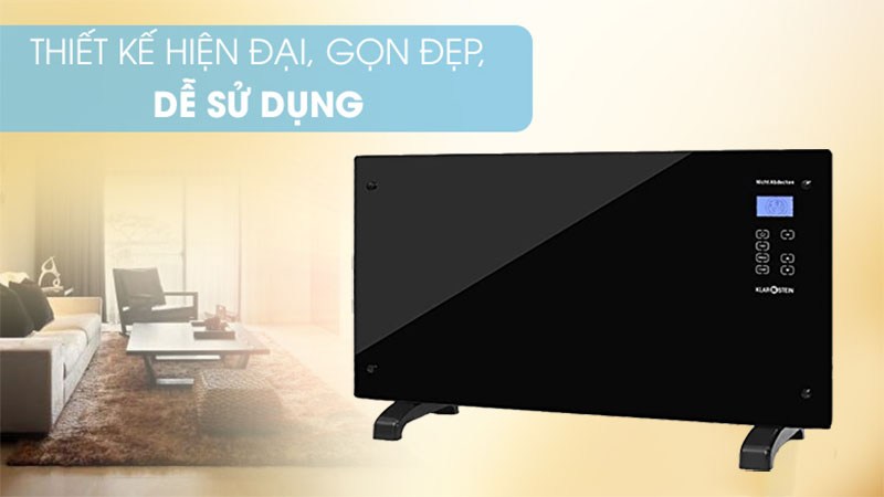 Thiết kế sang trọng của Máy sưởi đối lưu Klarstein Norderney