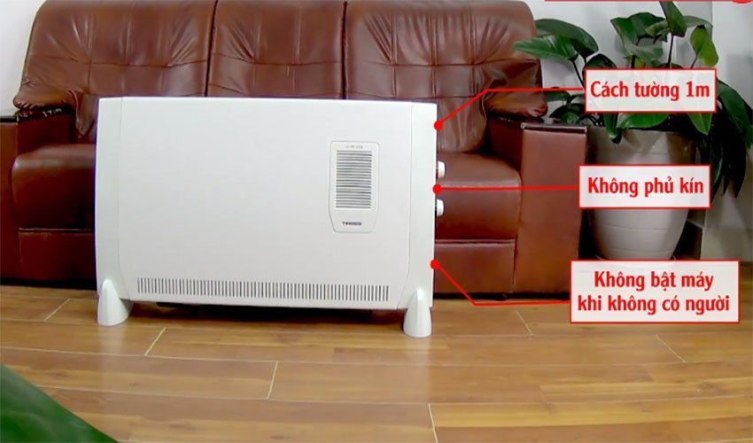 Máy sưởi đối lưu Tiross TS9214 - Hàng chính hãng