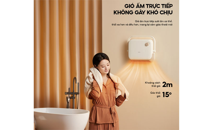 Máy sưởi gốm Bear DNQ-E20N1 - Hàng chính hãng