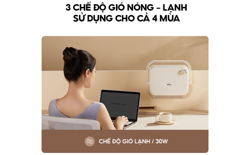 Máy sưởi gốm Bear DNQ-E20N1 - Hàng chính hãng