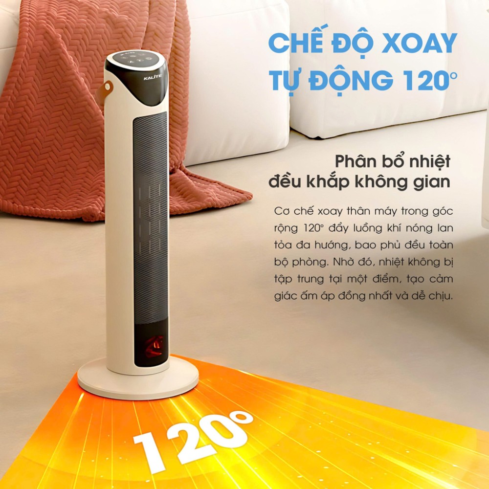 Máy sưởi gốm Kalite KH25 - Hàng chính hãng