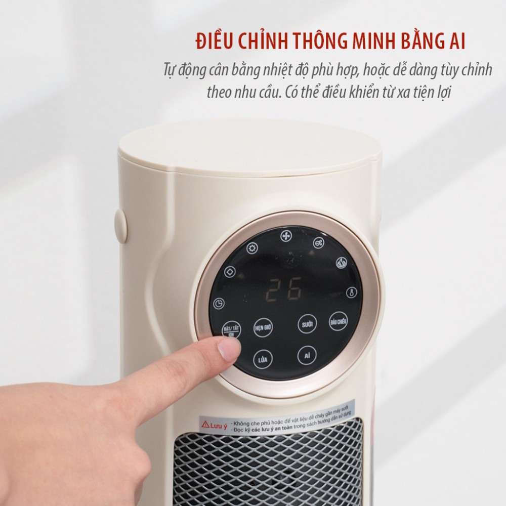 Máy sưởi gốm Kalpen E10 - Hàng chính hãng