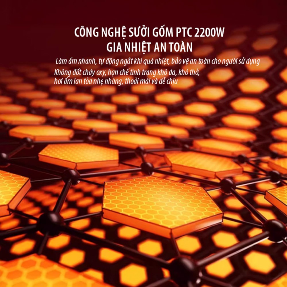 Máy sưởi gốm Kalpen E10 - Hàng chính hãng