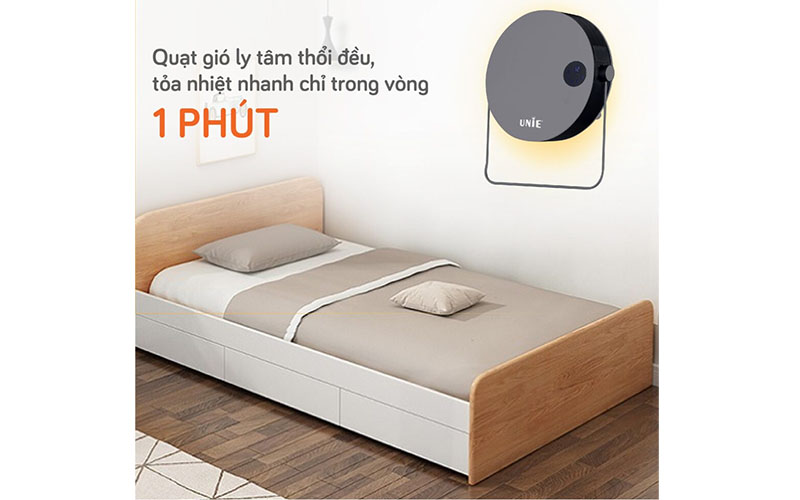 Máy sưởi gốm Unie UE-125 - Hàng chính hãng