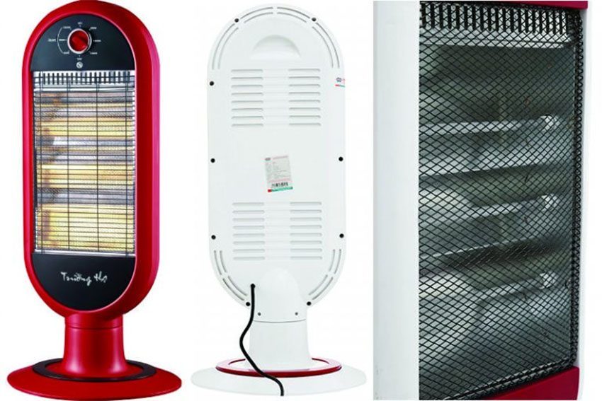 Chi tiết của máy sưởi halogen Trường Thọ BA-6166