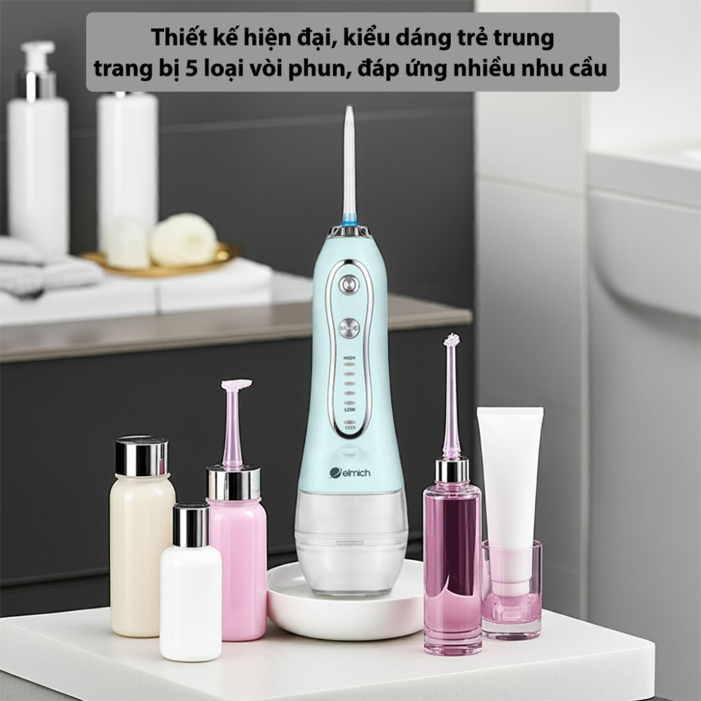 Máy tăm nước Elmich OIE-8451W/B - Hàng chính hãng