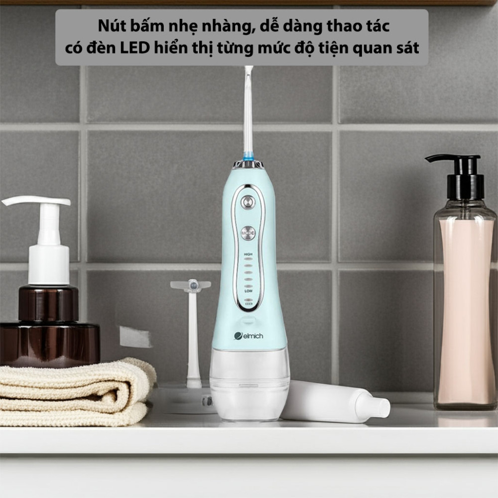 Máy tăm nước Elmich OIE-8451W/B - Hàng chính hãng