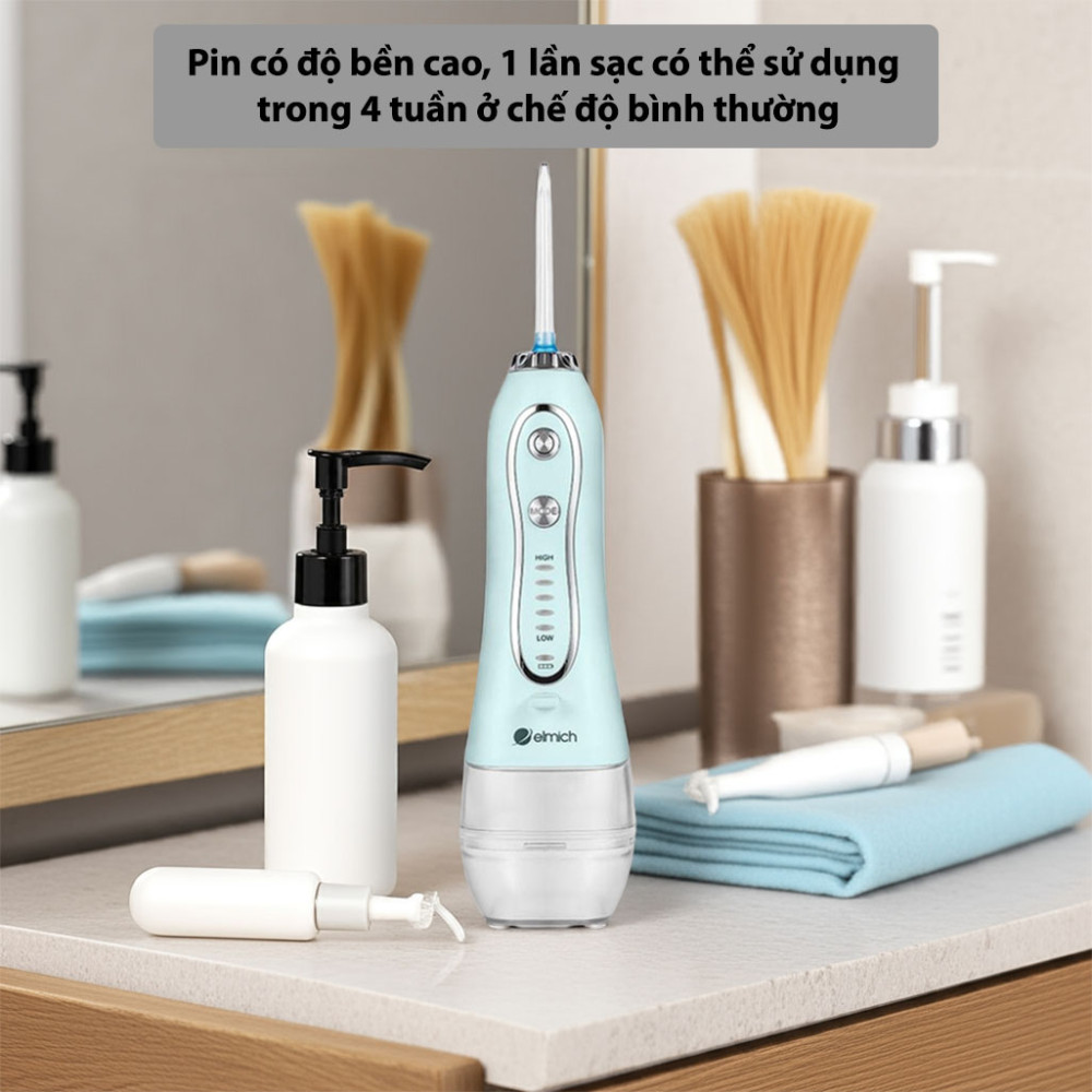 Máy tăm nước Elmich OIE-8451W/B - Hàng chính hãng