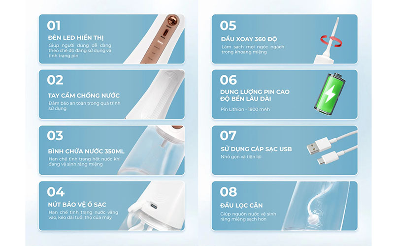 Tăm nước Magic Eco PRO-82 - Hàng chính hãng