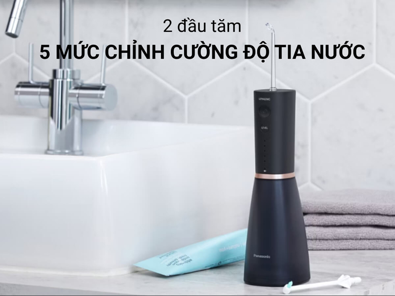 Máy tăm nước Panasonic 200ml EW-DJ86-K442 - Hàng chính hãng