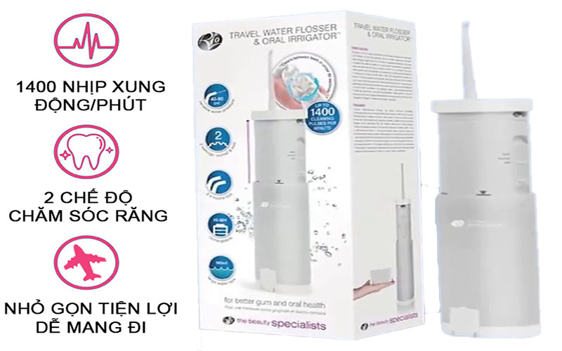 Máy tăm nước cầm tay mini Rio DCTF - Hàng chính hãng