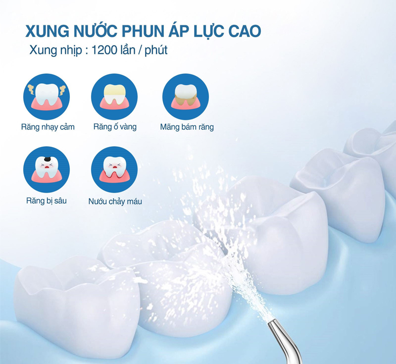 Máy tăm nước ChungHo HF-P12 - Hàng chính hãng