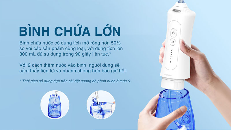 Máy tăm nước ChungHo HF-P12 - Hàng chính hãng