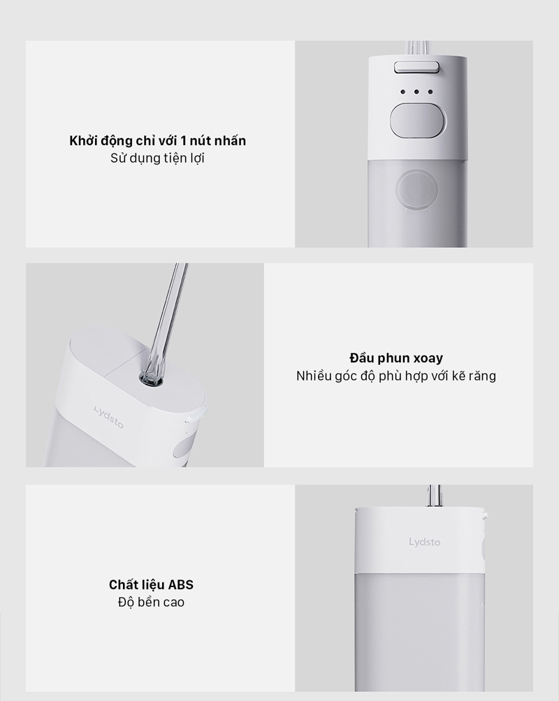 Máy tăm nước Lydsto LQ-CYQ01 - Hàng chính hãng