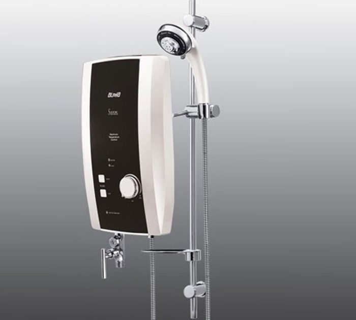 Máy tắm nước nóng Alpha S-100E siêu mỏng
