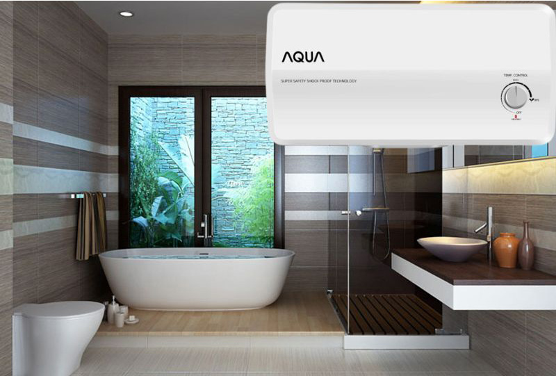 Bình nóng lạnh gián tiếp Aqua AES30H-SUPER - Hàng chính hãng