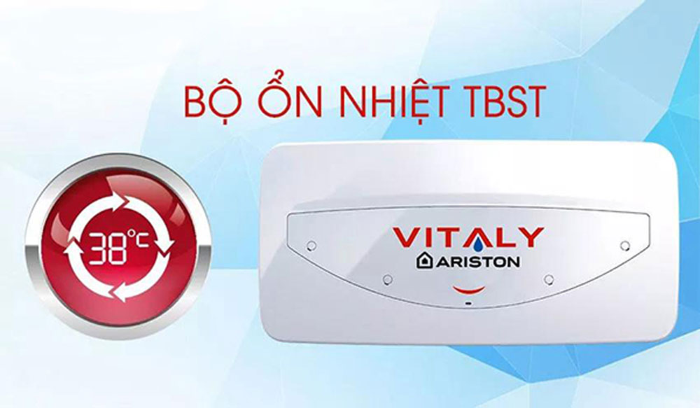Bình nóng lạnh Ariston 20 lít Vitaly 20 Slim - Hàng chính hãng