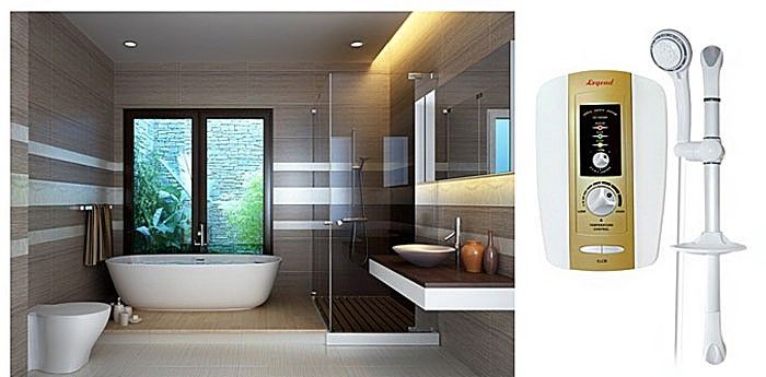 Máy tắm nước nóng Legend LE-7000E - Hàng chính hãng