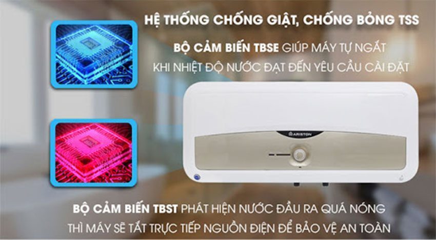 Máy tắm nước nóng gián tiếp Ariston SL 30 ST 2.5 FE-MT - Hàng chính hãng