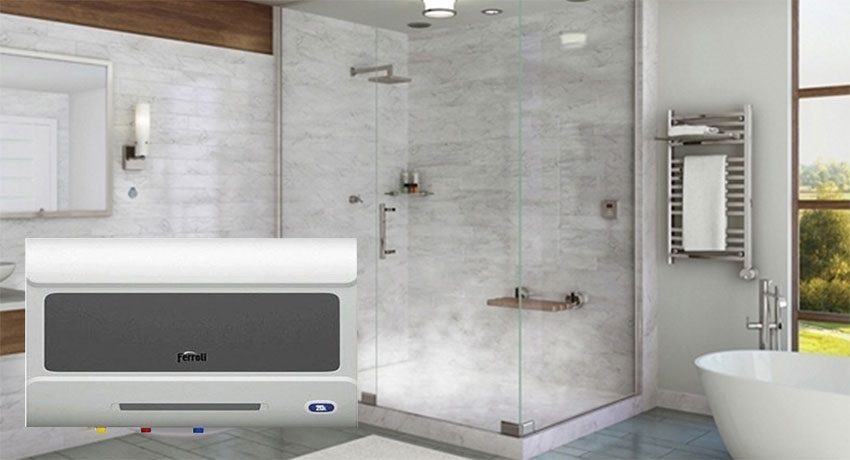 Máy tắm nước nóng gián tiếp Ferroli Duetto QQ AM - Hàng chính hãng